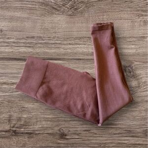 Everlane Leggings Womens M/L Lilac Purple Seamless Ribbed Lounge yoga gym